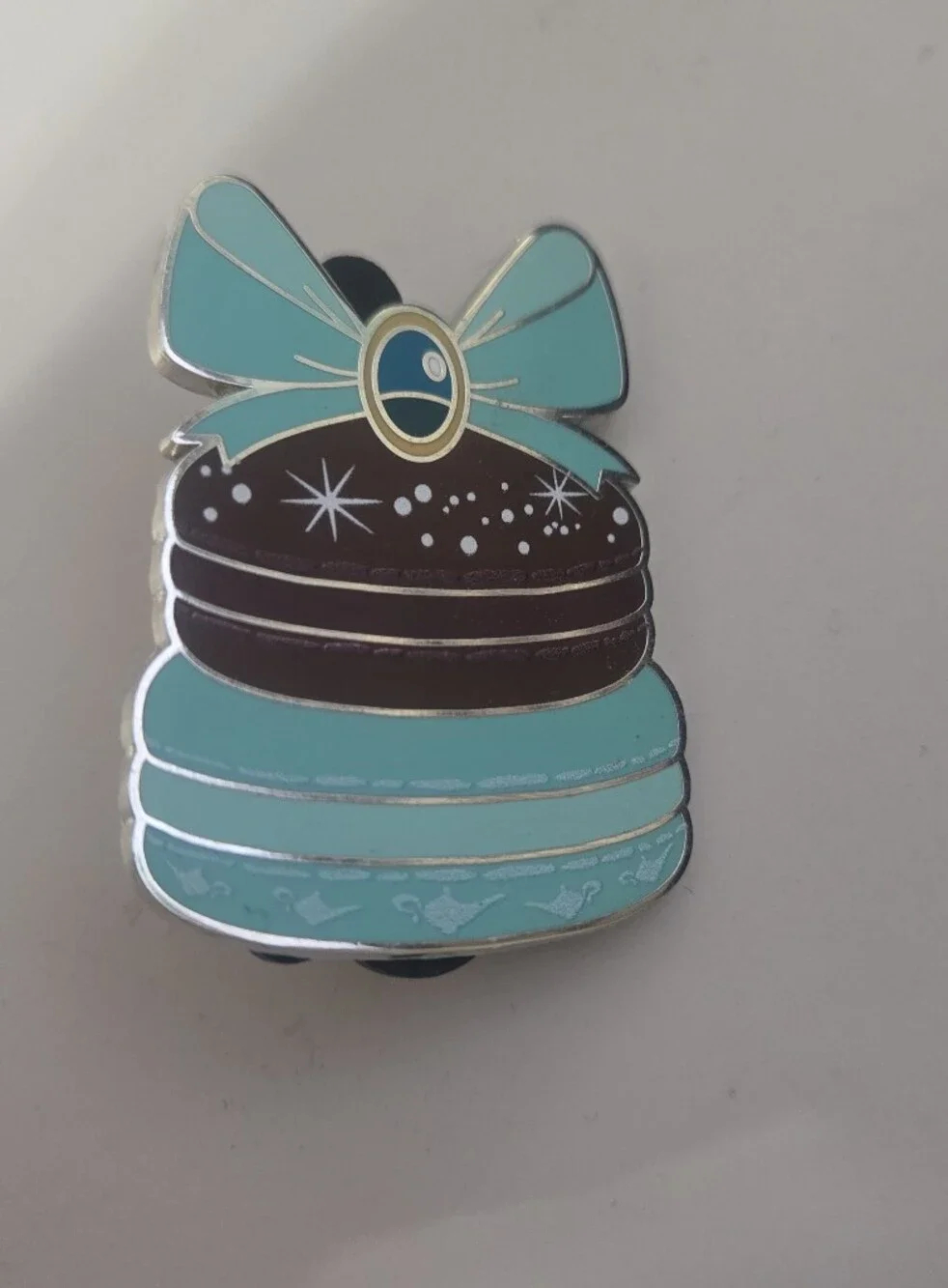 Authentic Disney Jasmine Macaron Pin Princess Pastries